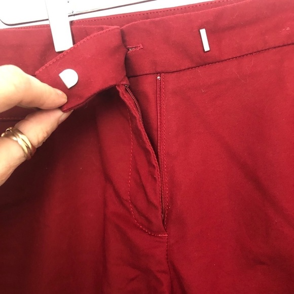 Dalia collection  pants red skinny‎ leg size 12 - Picture 6 of 8